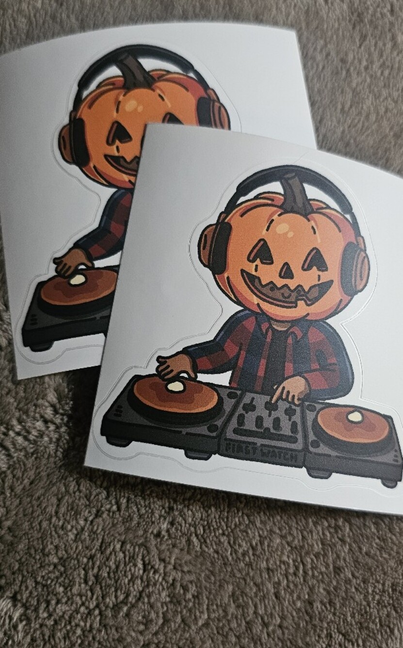 Set Of 2 ✌️ FIRST WATCH limited Edition FALL🍁🍂 PUMPKIN stickers ✨️Nwt✨️